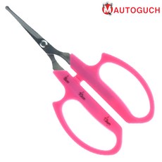 오토구치 포도가위 A-06 원예 전지가위 적과 조경 전정 스텐, 1개