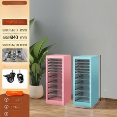 지류함서랍장 파일 서재 서류정리함 수납장 지류함, 73 . 7 높이 단일 10개 4cm C