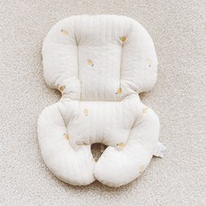 DotudotxMarolotte椅墊嬰兒椅 孩子椅 孩子椅墊 餐桌椅墊, 椅墊_豐滿檸檬