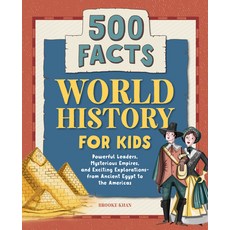 (영문도서) World History for Kids: 500 Facts! Paperback, Rockridge Press, English, 9781648764370