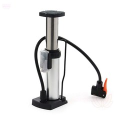 보용상점 자전거 발펌프 실버 바람넣는펌프