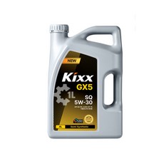 KIXX 킥스 GX5 SQ 5w 30 합성엔진오일 4L / GS칼텍스, 5W-30, 1개