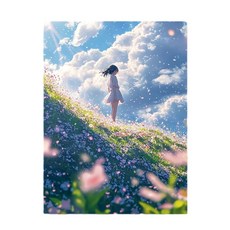 40X50 手工數位油畫DIY兒童益智解壓塗色畫丙烯畫, XH02, 1個