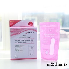마더이즈 모유 저장팩 베이직 30매 환경호르몬 무검출, 1개, 30개입