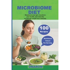 (英文圖書)Microbiome Diet: Rebalance your gut transform your health and accelerate weigh... 平裝版, Independently Published, 英文