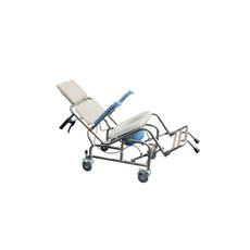 耀宏 便器椅 便盆椅 沐浴椅 不銹鋼空中傾倒 YH125-5, 1個