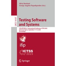 (英文圖書)Testing Software and Systems: 37th Ifip Wg 6.1 International Conference Ictss 2... 平裝版, Springer, 英文