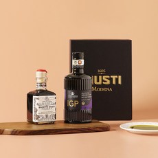 주세페주스티 1메달 큐빅 발사믹식초+콘제디 IGP 올리브오일 500ml세트, 1세트, 750ml
