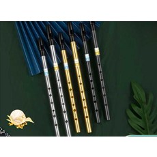 틴휘슬 아일랜드 관악기 백파이프 DC키 아이리쉬, 딥 스페이스 블랙 D 톤