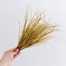 [해피인어스] 인조 풀 조화 식물인테리어, 5개, 30cm 드라이오트밀