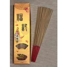 【啟秀齋】福記 環保無煙香 沉香 1尺6 (1斤裝) - 台灣製造 SGS檢驗合格 立香, 5個