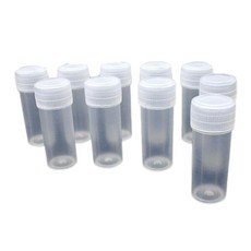 실험시약보관 5ml 당기는 소형용기 10p 투명병 화학실험 페트병 체험수업 과학체험, 10세트