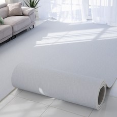 휴팡 디럭스 두께 21mm 고탄성 층간소음 방지 PVC 롤매트 유아 어린이 놀이방매트, 퓨어 린넨