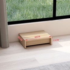 臺階墊腳凳 - 陽臺/辦公室/廚房/浴室/馬桶適用 防滑墊高鋼琴凳 按摩腳踏凳 擱腳踩踏板, 1個, 臺階腳凳 條紋小號#淺衚桃