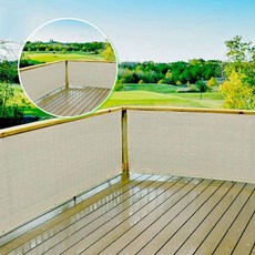 쌍문상회 난간가림막 바람막이 창문가리개 베란다가림막 휀스가리개 발코니 펜스 햇빛가림막 테라스 베란다 가림막 바란스 햇빛차단막 난간 베란다가리개 가리개 7M 40872EA