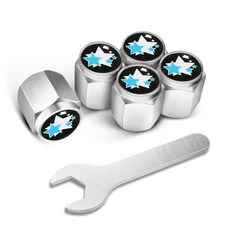 밸브캡 액세서리 장식 캡 금속 에어캡 마개 밸브 커버, 치첸, 1개