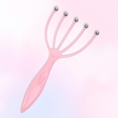 테라피 림프 순환 힐링 휴식 긁개 롤링 핸디 바디, 핑크