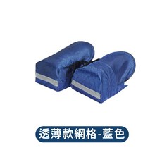 機車手把套 防曬握把套, 立體款-藍