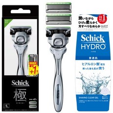 Schick시크키와미 민감 피부 홀더쉐이빙제, 200g