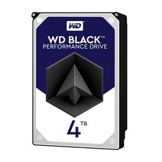 웨스턴 디지털 4TB WD 블랙 퍼포먼스 내장 하드 드라이브 HDD - 7200RPM SATA 6Gbs 256MB 캐시 3.5인치 WD4005FZBX, 웨스턴 디지털 4TB WD 블랙 퍼포먼스 내장 하드 드