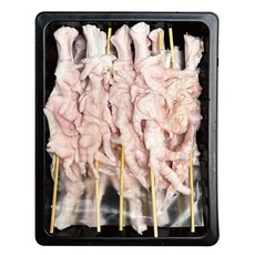 꼬치마트 국내산 무뼈 닭발꼬치, 15개, 30g