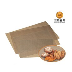 三能 玻璃纖維塗層烘焙不沾布, 1個, SN0474  不沾布340x240mm