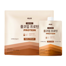플코업 프로틴 아몬드카카오맛 단백질 쉐이크 파우치, 7개, 50g