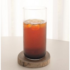 유유홈 내열유리컵, 일자형 유리컵 500ml, 6개