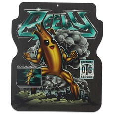 포트나이트 빅토리 로얄 금속 벽 장식 - 침실 또는 게임 룸용 대담한 사인 206196, 청록색