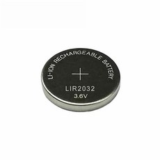 LIR2032 충전용 배터리, 1개, LIR2032 배터리