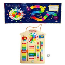 실버 시니어 노인 인지놀이 교구 달력 시계 dam+8247pJ