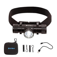 오리지널 나이트코어 NU27 헤드라이트 600루멘 USB-C 충전식 헤드램프, 02 NU27-Black, 블랙