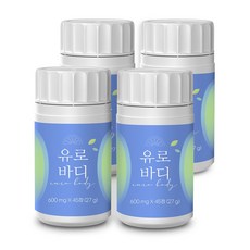 본사출고 유로바디 베르가못, 4개, 45정