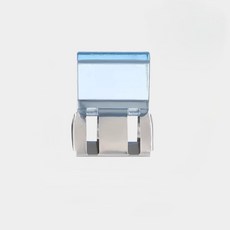 바지 길이 조절 클립 밑단 고정 수선 끌림방지, 6개, 파랑