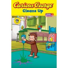 Curious George Cleans Up: Level 1: Curious about Technology Paperback 2007년 04월 01일 출판, Houghton Mifflin