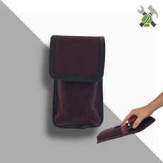 블랙베어 국내제조 BH-01 공구벨트용 스마트폰파우치 스웨이드, 1개