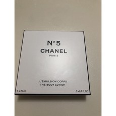 CHANEL N°5 工廠五號系列 百年限定 身體乳液 沐浴球 泡澡錠 網兜包 香水隨身瓶, 1個, 水彩盒 身體乳液 5*20ml