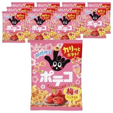 Tohato 東鳩V Potaco勝利圈圈餅乾 梅子味, 12個, 52g