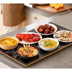 가정용 인덕션 음식 데우기 테이블 접이식 전기 온열기 스타 4-6단 8기능 30-140, 2-4단 40x30cm 원터치 일정 120