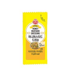 오뚜기 일회용 허니머스타드 머스타드, 12g, 20개