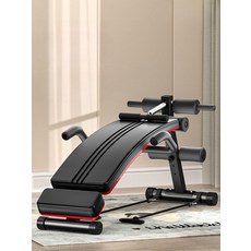 복근 운동기구 윗몸일으키기 보조기 가정용 고정형 다기능 복근 트레이닝 기구, 조절 베개 끈+팔걸이 포함, 단일 모델