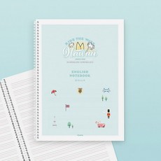 플유 2000 펜피아 중고등 스프링노트 영어 랜덤 1권, 1개, 시나모롤