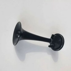 뱃고동소리 경음기 클락션 스피커 초발성 경적 12V 오사자 고음, A. 검은색 짧은 튜브