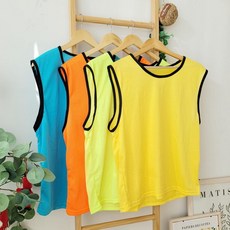 체육대회 팀조끼 형광 스포츠 운동회 학교 수업 유니폼 조끼 축구 농구 얇은조끼