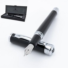 MONTEVERDE USA Strata 만년필 블랙 초미세 펜촉 222867, 가는 펜촉