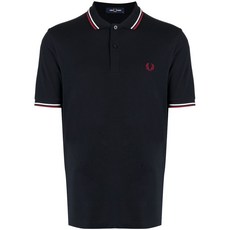 프레드페리 콘트라스트 트리밍 폴로 셔츠