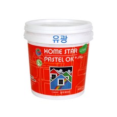 삼화페인트 친환경 다용도용 수성페인트 홈스타 파스텔 (유광), 1개, 백색, 1L