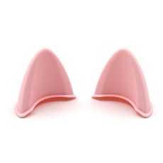 액세서리 오토바이 헬멧 데코 장식 고양이귀 핑크2개1세트 장신구 GW7EE0BC, 색상