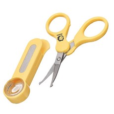 小獅王辛巴 Simba 放大鏡嬰兒指甲剪刀, 1個