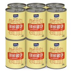 테비토퍼 테비맘마 대용량 고양이캔, 참치, 400g, 12개